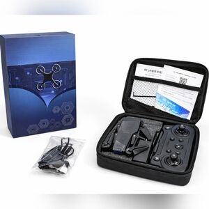 E88 Foldable RC Drone Camera Quadcopter Under 250g w Remote Case App Control New